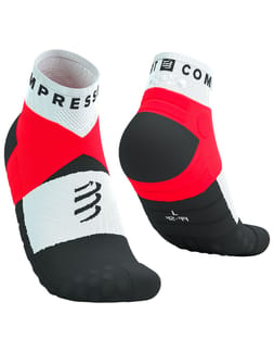 Ultra Trail Low Socks Fluo Red/White