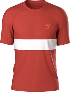 Performance SS Tshirt M Pompeian Red White