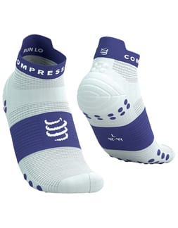 Pro Racing Socks v4.0 Run Low Star White/Orient Blue