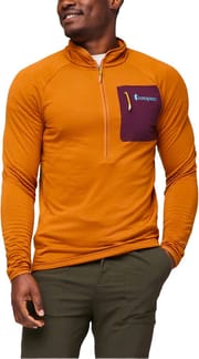 Otero Fleece Half-Zip Pullover Sienna