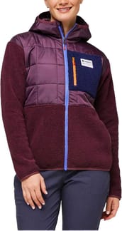 Trico Hybrid Hooded Jacket Wine Wine