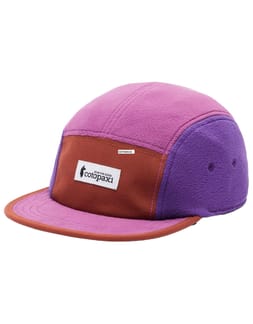 Fleece 5-Panel Hat Rusty And Mauve
