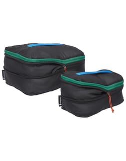 Cubo Expandable Packing Cube Set Black