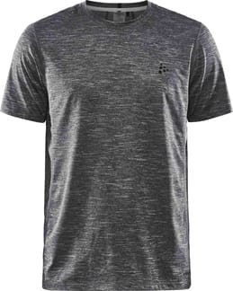 Adv Essence Melange SS Tee M Black Melange