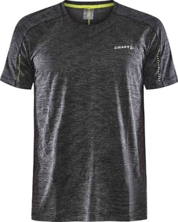 Adv Hit SS Structure Tee M Granite