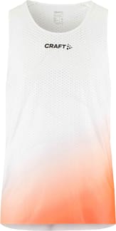 Race Day Singlet M White/Multi