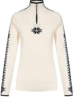Geilo W Sweater Offwhite Black