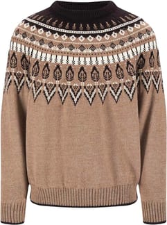 Sula M Sweater Mountainstone Coffee Sand