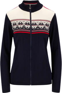 Liberg Jacket Navy/Off White/Raspberry