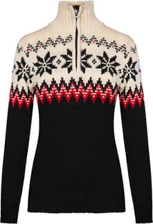 Myking  Sweater Black/Raspberry/Off White