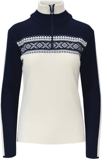 Dystingen Sweater Off White/Navy/Off White