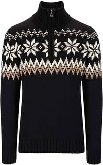 Myking M Sweater Black Brown Offwhite