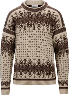 Albertville M Sweater Birch Coffee