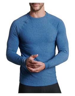 T-Shirt Comfort 4 Col Rond H Bleu Chine