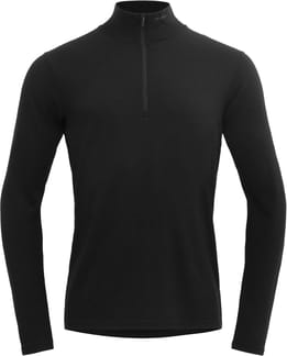 Jakta Merino 200 Zip Neck M Black