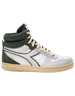 Magic B Suede White Dark Forest
