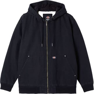 Dickies Hooded Duck Canvas Jacket Sw Black