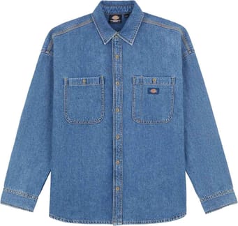 Houston LS Shirt Classic Blue