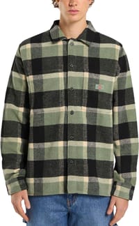 Plaid Coaling LS Shirt Sea Spray