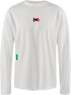 Boxy Training Long Sleeve Tee Lunar White