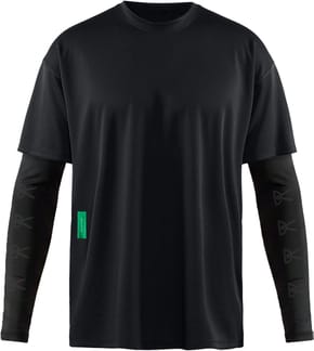 Compression Boxy Training Tee Black/Black
