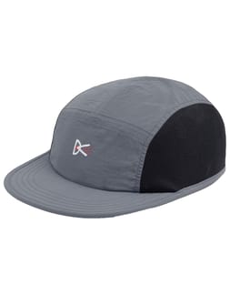 Nylon Paneled Mesh Hat Grey