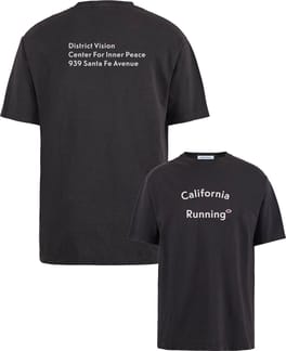 California Cotton Tee Staff Tee Vintage Black