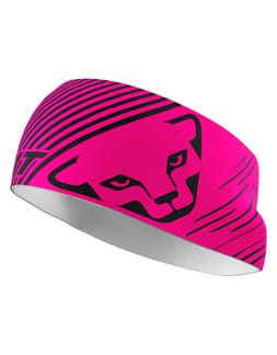Graphic Performance Headband Pink Glo