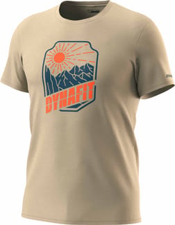 Graphic Cotton M SS Tee Rock Khaki Badge