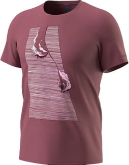 Dynafit X S. Charriere Tee M Dark Rose/Blue Turn