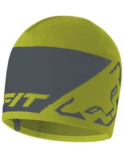 Leopard Logo Beanie Golden Lime