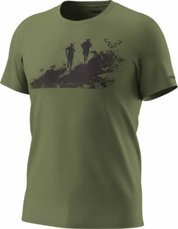 Graphic Co M S/S Tee Military Green Runners