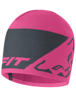 Leopard Logo Beanie Magenta