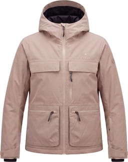 W Berrio 2L Cargo Insulated Jkt Cobblestone Beige