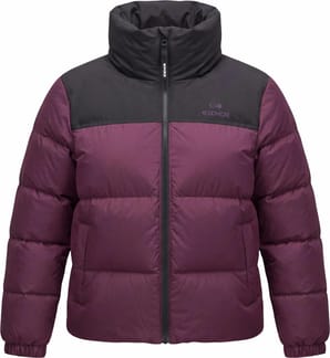 W Norma Puffy Insulated Jkt Mauve Wine
