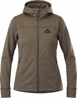 W Bellacha Hoody Fleece Khaki