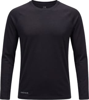M Eider Merino 190 Top Black