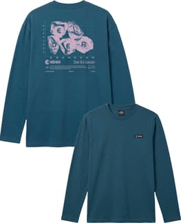 Vintage 90's Tee LS Petrol