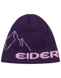 Jacquard Beanie Mauve Wine