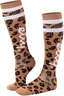 Cheerleader Wool Socks Leopard
