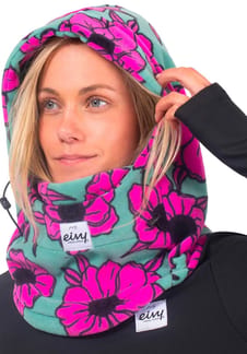  Mandy Fleece Balaclava Turquoise Flower