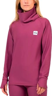  Icecold Gaiter Rib Top Pinkgundy