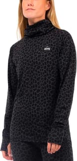  Icecold Merino Wool Gaiter Top Black Leopard
