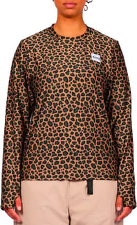 Versa Loose Fit Top Leopard