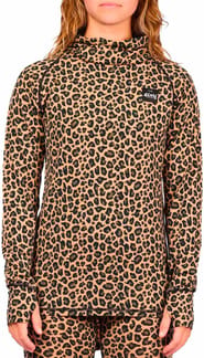 Icecold Merino Wool Top Leopard