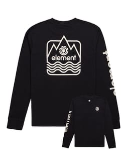 Peaks M Tees Flint Black