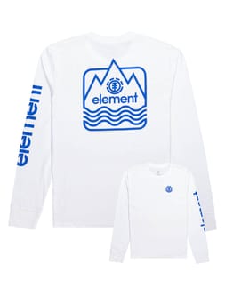 Peaks M Tees Optic White