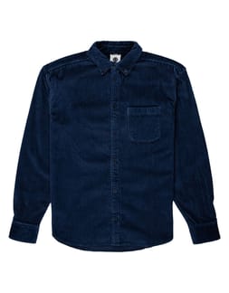 Bold Corduroy M Woven Top Moonlit Ocean