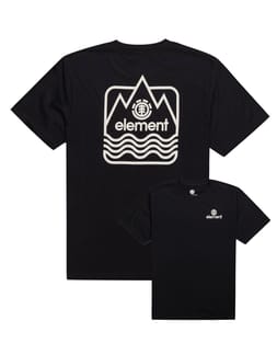 Peaks M Tees Flint Black
