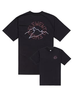 Glacier M Tees Flint Black